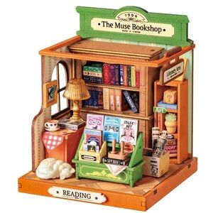 Rolife DS040 DIY Miniature House - The Muse Bookshop